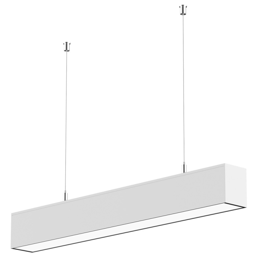 Sinclair - LED loftlampe LSM LED/40W/230V 3000K/4000K/5000K 120 cm sølvfarvet