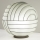 SIRU - Bordlampe CARTESIO 1xE27/60W/230V brun/hvid Venetian glas