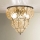SIRU - Loftlampe CLASSIC 3xE14/40W/230V diameter 25 cm beige/sort venetiansk glas