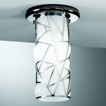 SIRU - Spotlampe ORIONE 1xG9/30W/230V skinnende krom/hvid Venetiansk