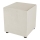 SIX skammel 40x40 cm creme