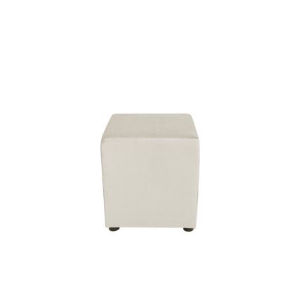SIX skammel 40x40 cm creme