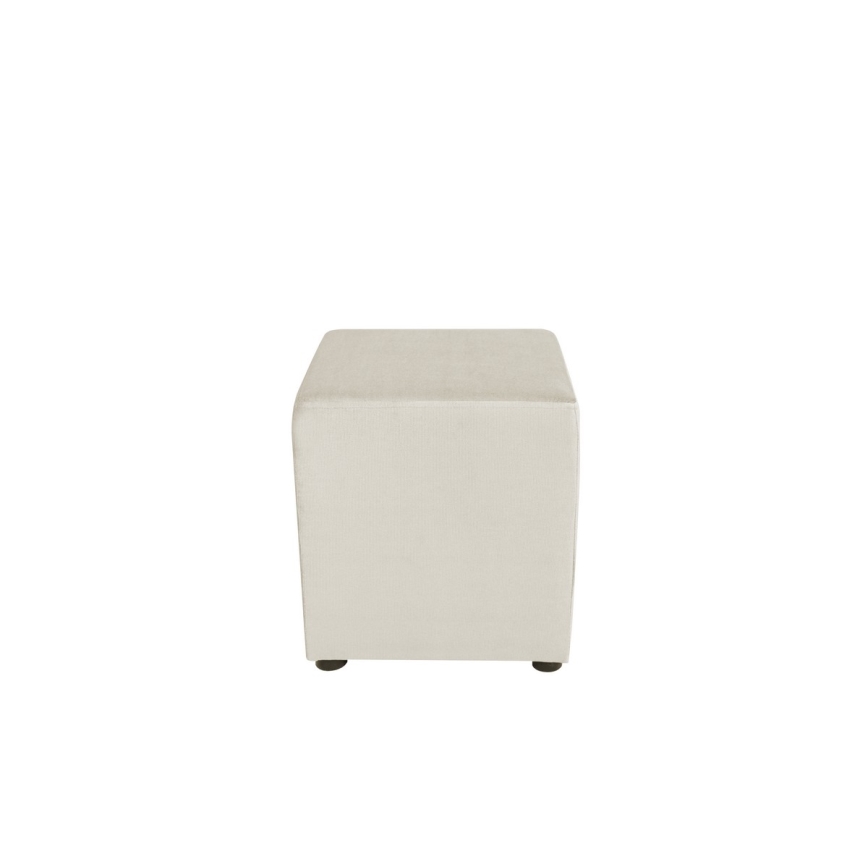 SIX skammel 40x40 cm creme