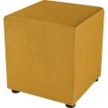 SIX skammel 40x40 cm cremefarvet