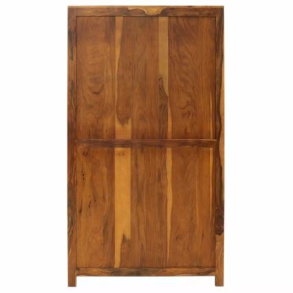 Skab GANI 200x110 cm massivt træ/rosentræ