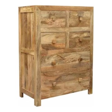 Skab HINA 120x90 cm massivt træ/mangotræ
