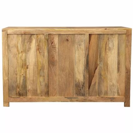 Skab HINA 90x140 cm massivt træ/mangotræ