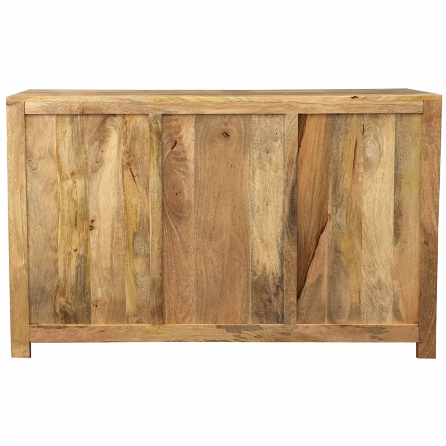 Skab HINA 90x140 cm massivt træ/mangotræ