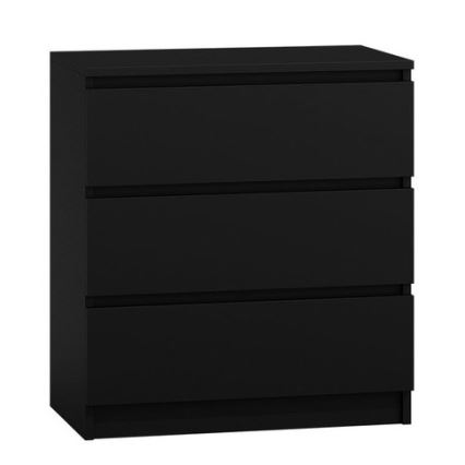 Skab MALWA 77x70 cm sort