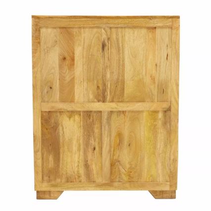 Skab MANU 115x90 cm massivt træ/mangotræ