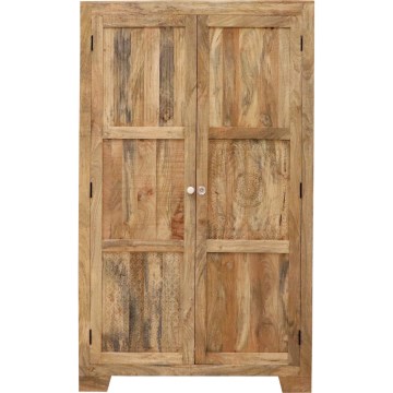 Skab MANU 200x120 cm massivt træ/mangotræ