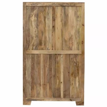 Skab MANU 200x120 cm massivt træ/mangotræ