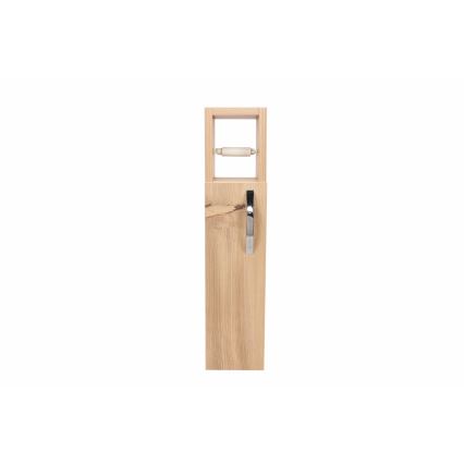 Skab med toiletrulleholder STAR 65x15 cm brun