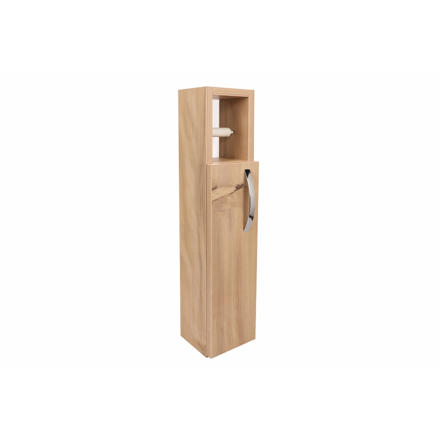 Skab med toiletrulleholder STAR 65x15 cm brun