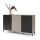 Skab RONJA taupe/sort