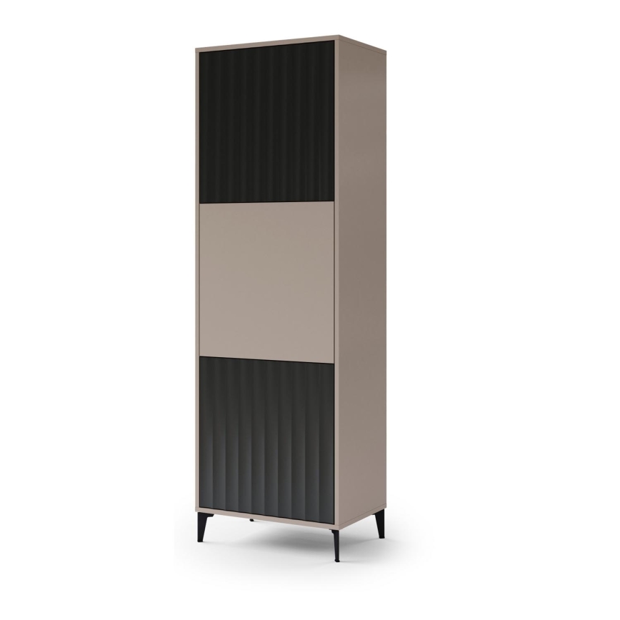 Skab RONJA taupe/sort