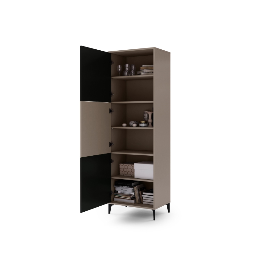 Skab RONJA taupe/sort