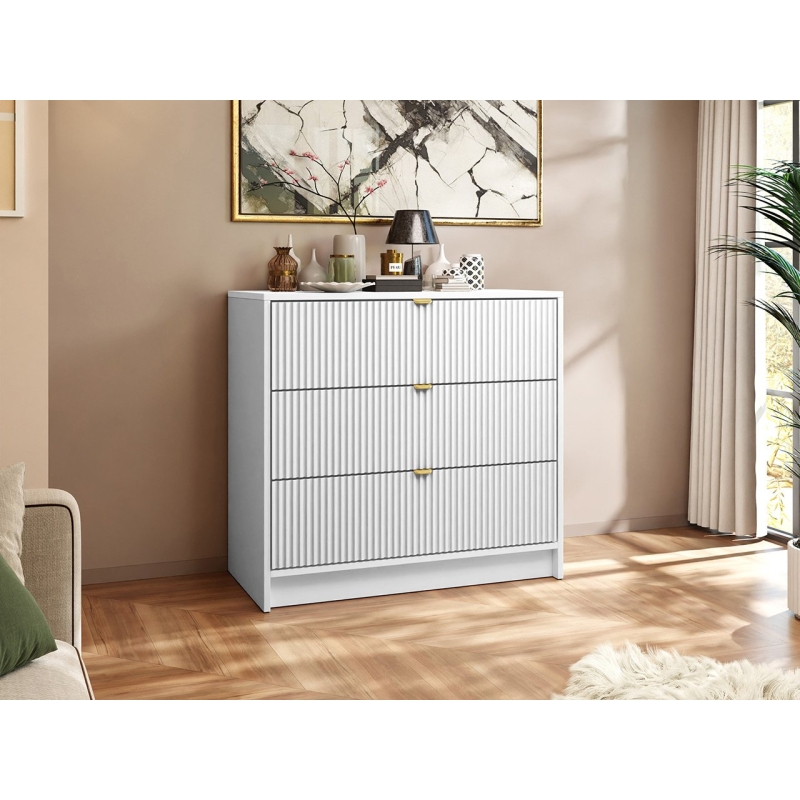 Skab TIRENO 75x80 cm hvid
