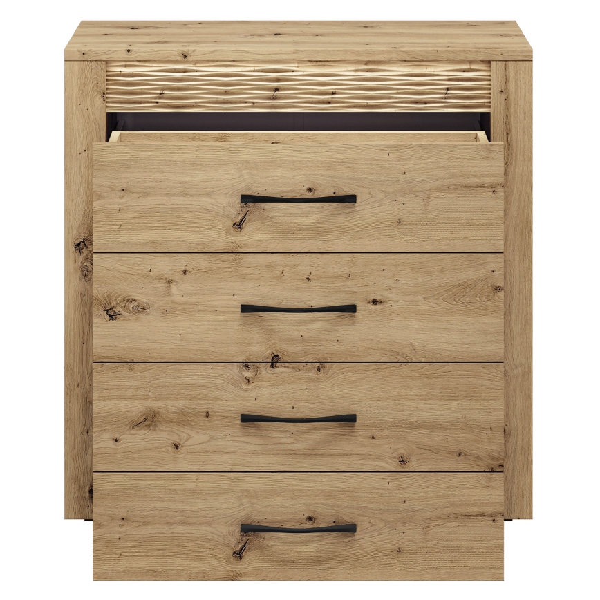 Skab VANCO 94x92 cm brun