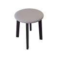 Skammel KUBE Ø 36 cm sort/grå