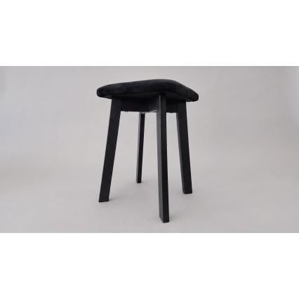 Skammel LUBE 36x36 cm sort