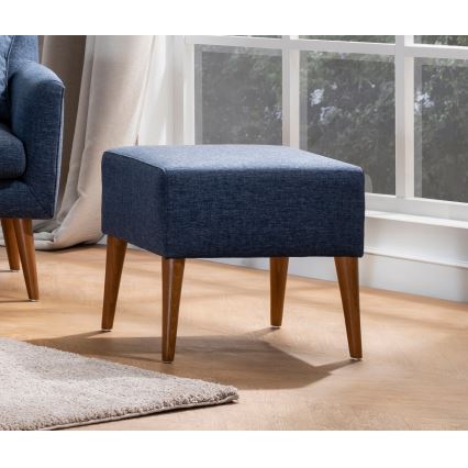 Skammel NIMO 46x50 cm blå