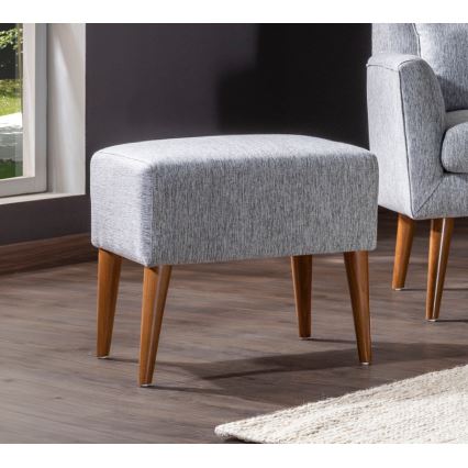 Skammel NIMO 46x50 cm grå