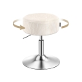 Skammel NUBE Ø 38,5 cm, hvid