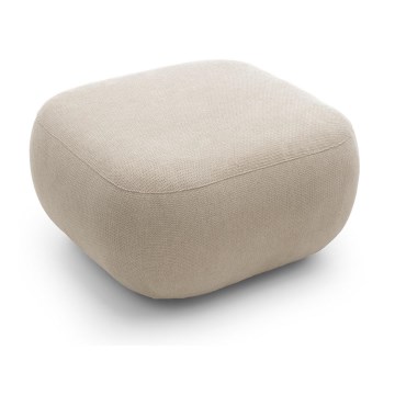 Skammel OLBIA 75x75 cm beige