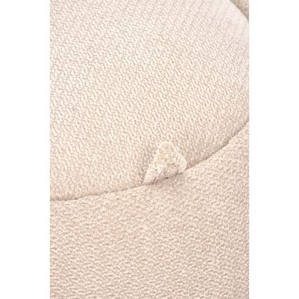Skammel PAKS Ø 50 cm beige