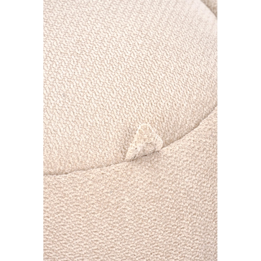 Skammel PAKS Ø 50 cm beige