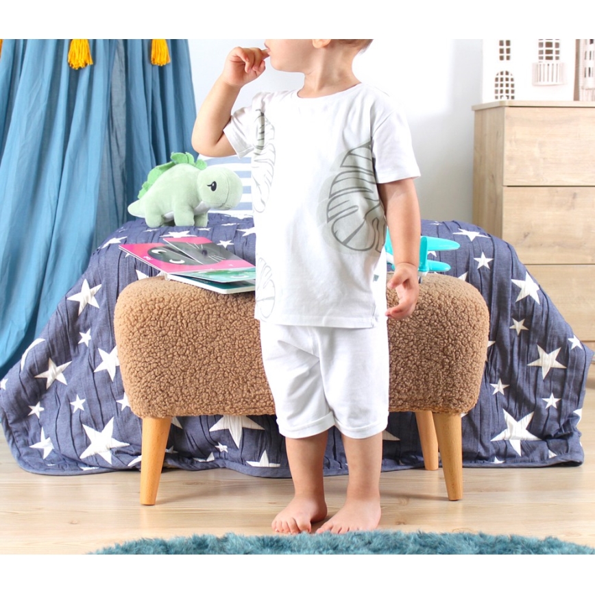 Skammel PIXI 32x61 cm brun