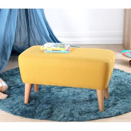 Skammel PIXI 32x61 cm gul