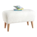 Skammel PIXI 32x61 cm hvid
