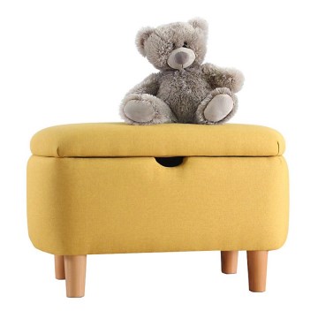 Skammel PIXI 37x61 cm gul