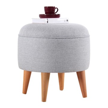 Skammel PIXI Ø 40 cm, grå