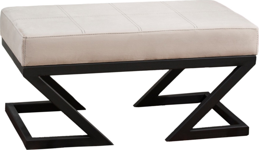 Skammel RINA 45x90 cm beige