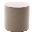 Skammel RONDO Ø 40 cm beige