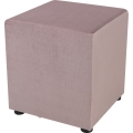 Skammel SIX 40x40 cm rosa
