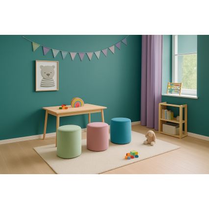 Skammel VEX Ø 36 cm, blå