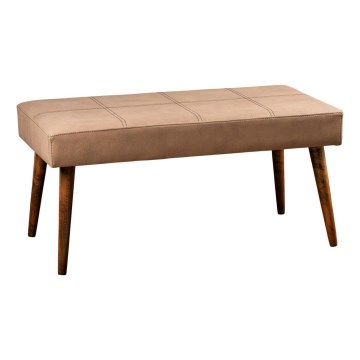 Skammel VITO 46 x 92 cm brun