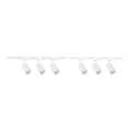 Skinnespot i skinnesystemet PIPE 6xGU10/10W/230V hvid