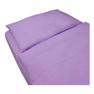 SkinPro Silver - Antibakterielle madrasbetræk 60x120 cm lilla
