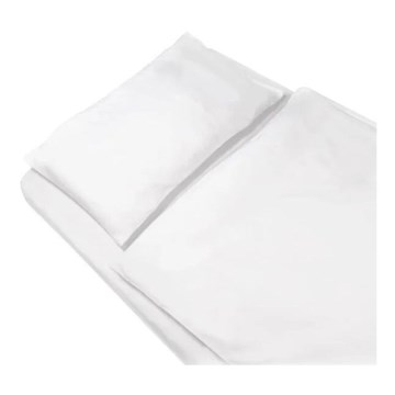 SkinPro Silver - Antibakterielt dynebetræk 100x135 cm, hvid