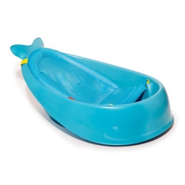 Skip Hop - Babybadekar m. ergonomisk måtte MOBY 3 blå