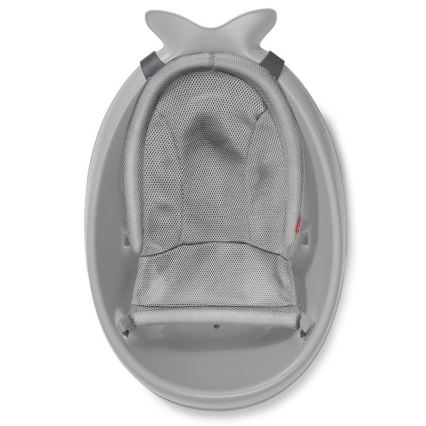 Skip Hop - Babybadekar m. ergonomisk måtte MOBY 3 grå