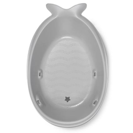 Skip Hop - Babybadekar m. ergonomisk måtte MOBY 3 grå
