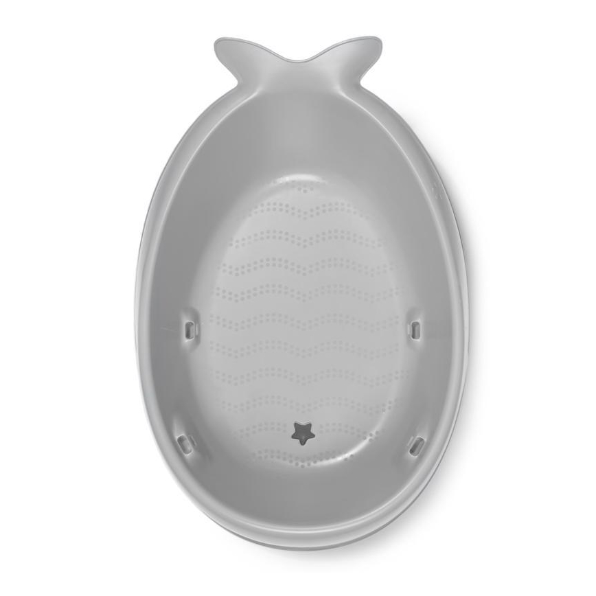 Skip Hop - Babybadekar m. ergonomisk måtte MOBY 3 grå