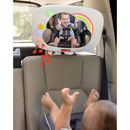 Skip Hop - Babyspejl til bil LINING CLOUD 3xAA