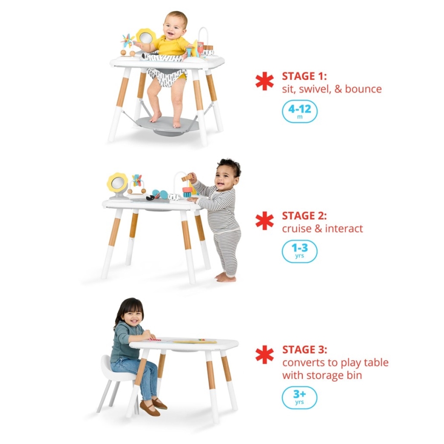 Skip Hop - Børnelegecenter 3-i-1 DISCOVEROSITY 3xAAA